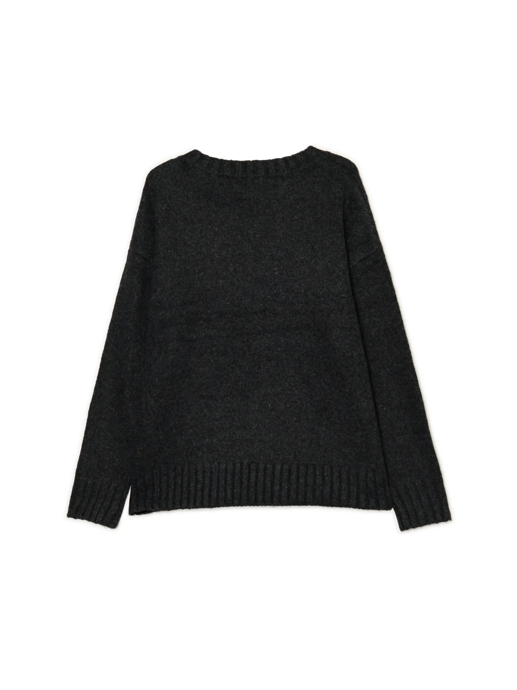 Hot gładki sweter Swetry