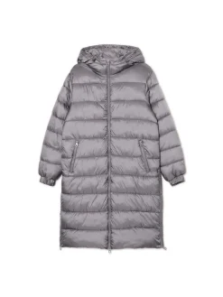 Best płaszcz puffer z kapturem Kurtki, Płaszcze