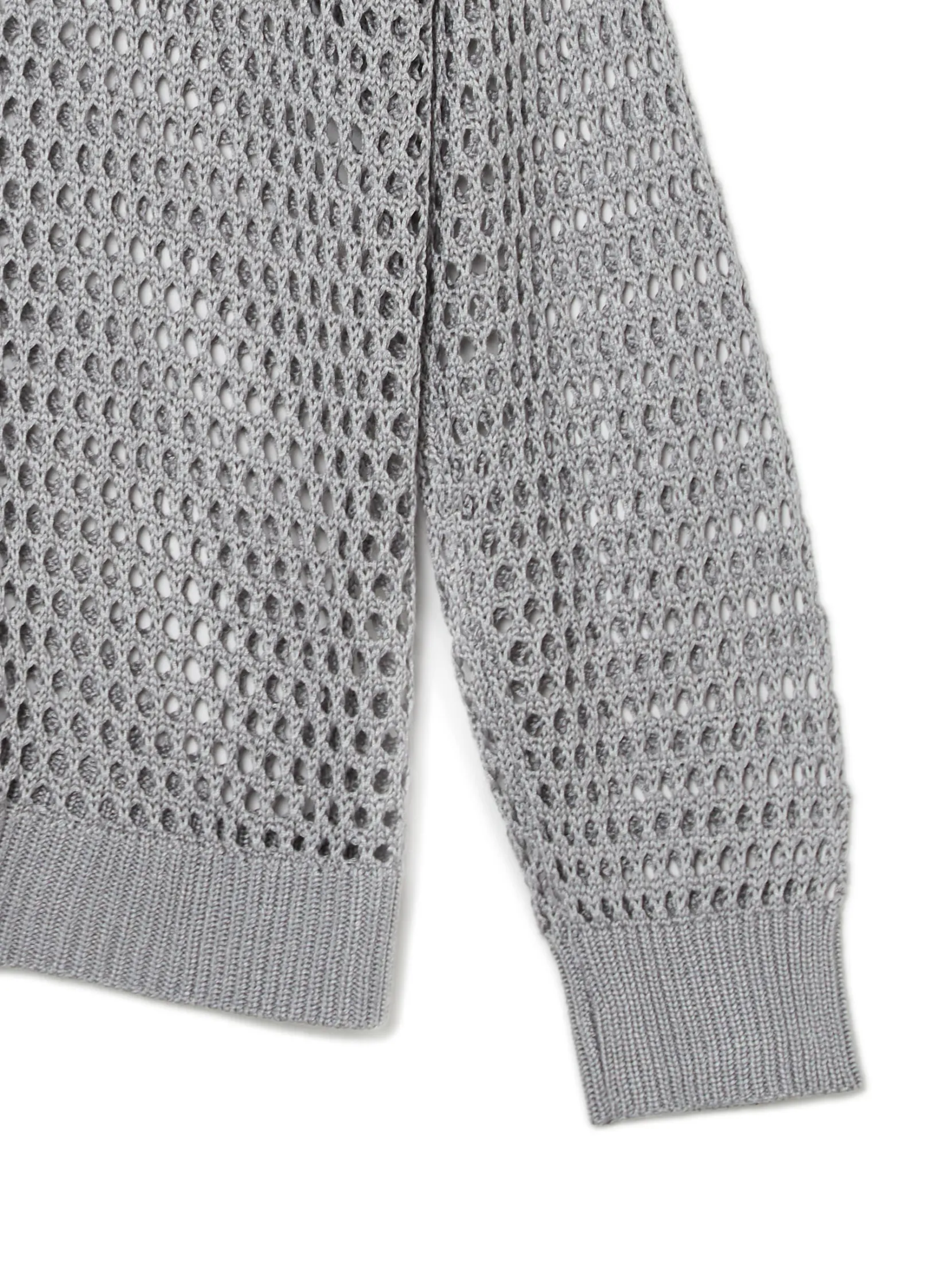 Clearance siatkowy sweter Swetry