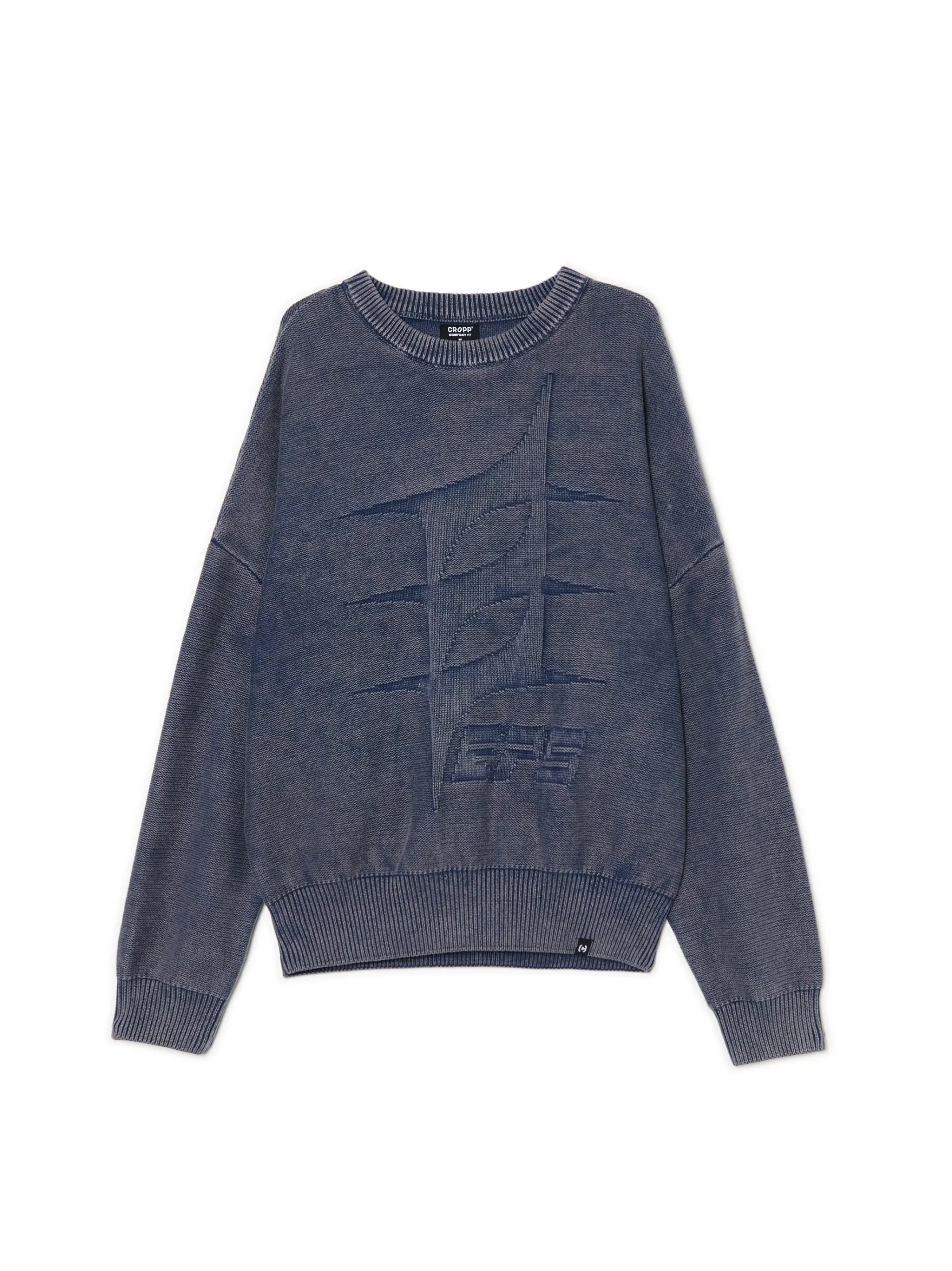 Clearance sweter z efektem sprania Swetry