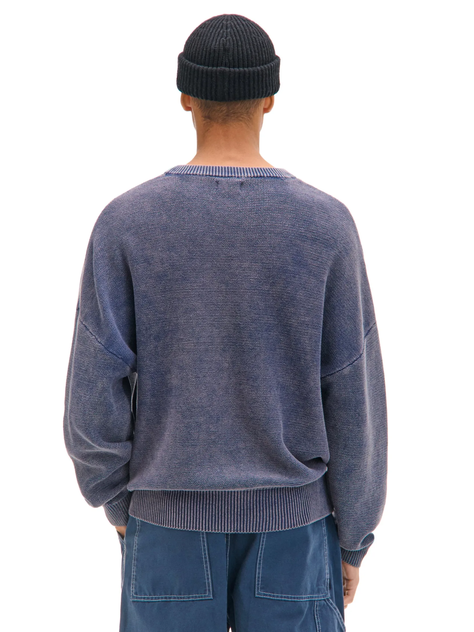 Clearance sweter z efektem sprania Swetry