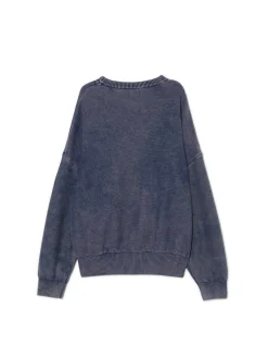 Clearance sweter z efektem sprania Swetry