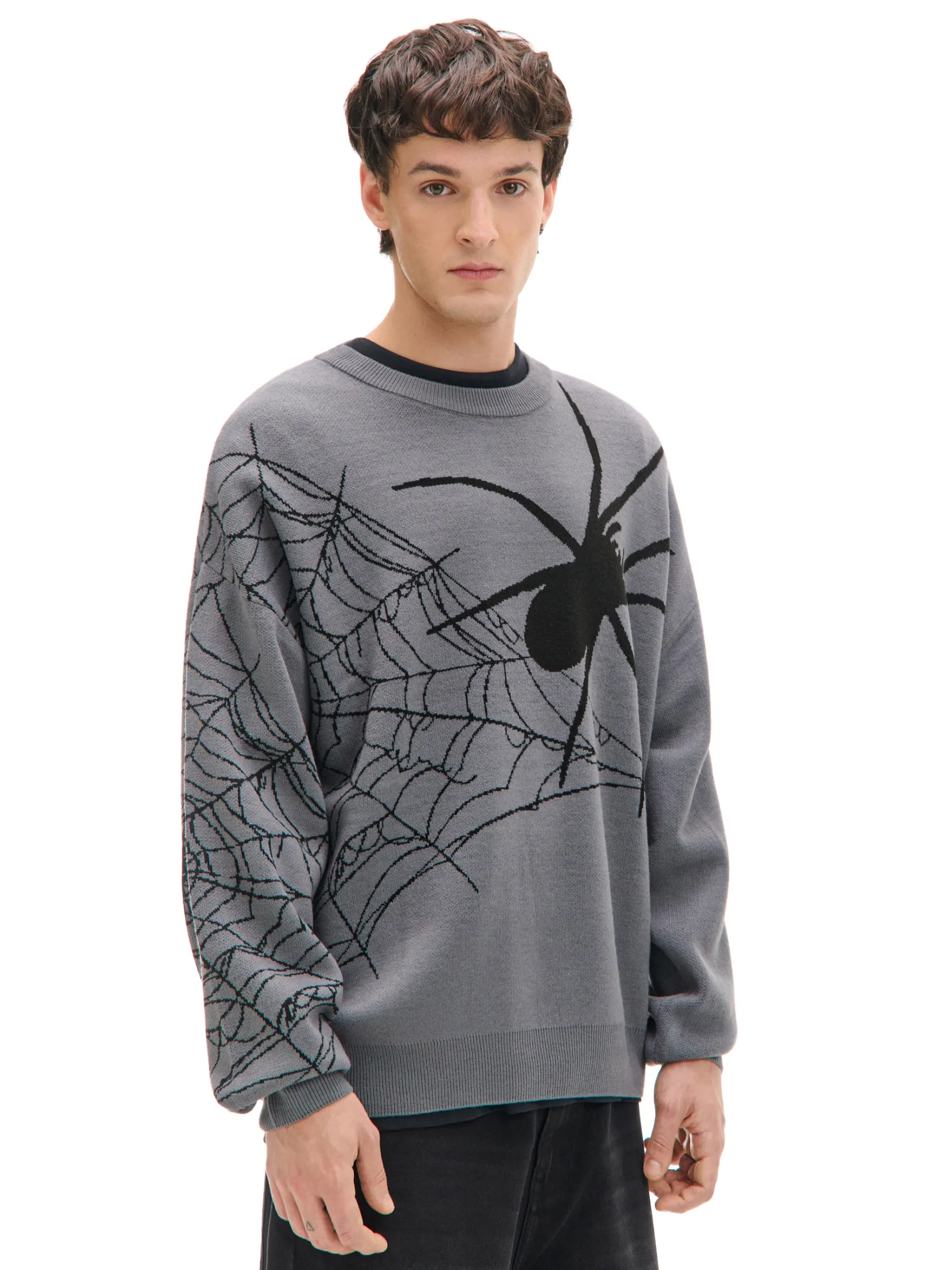 Sale sweter z pająkiem Swetry