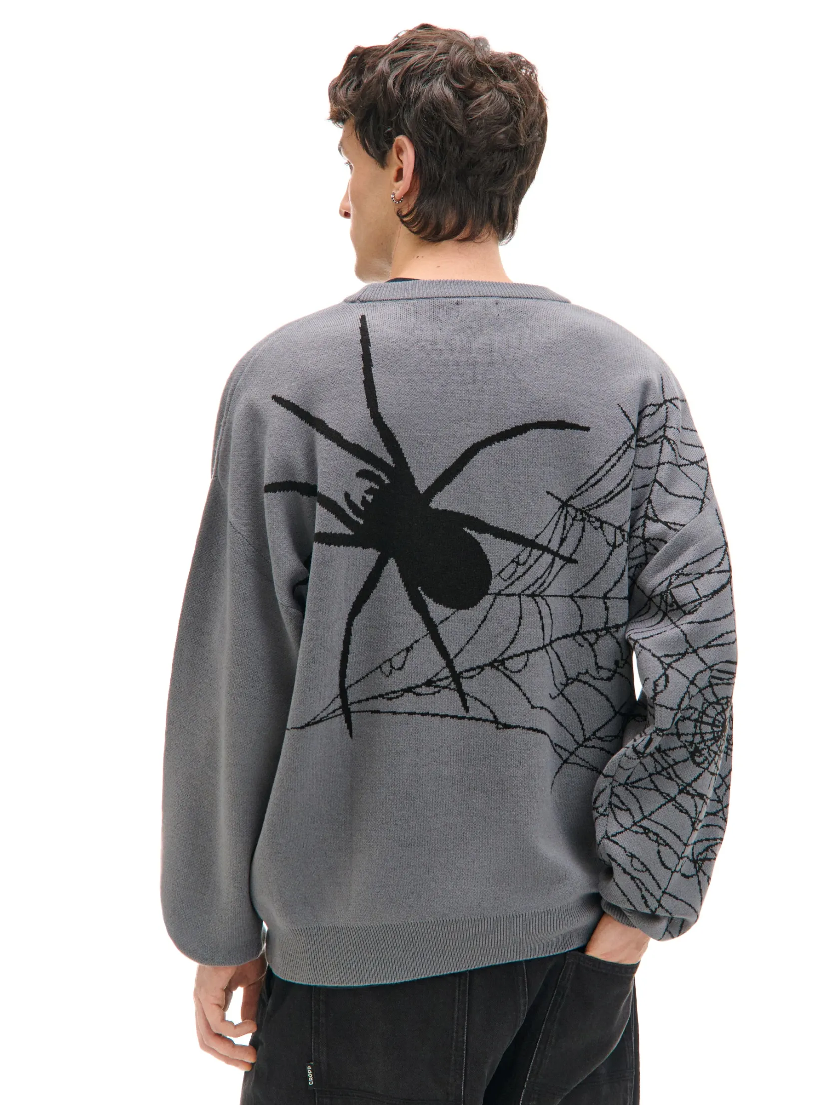 Sale sweter z pająkiem Swetry