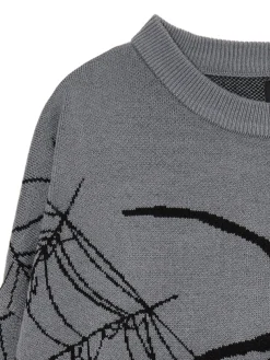 Sale sweter z pająkiem Swetry