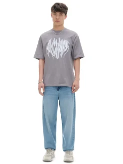 Hot T-shirt z art printem Koszulki