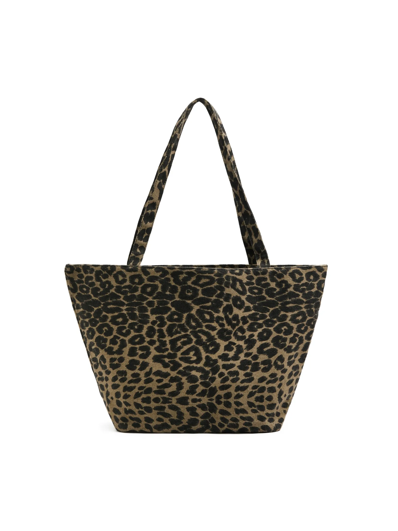Outlet Torba shopper w panterkę Torby, Plecaki