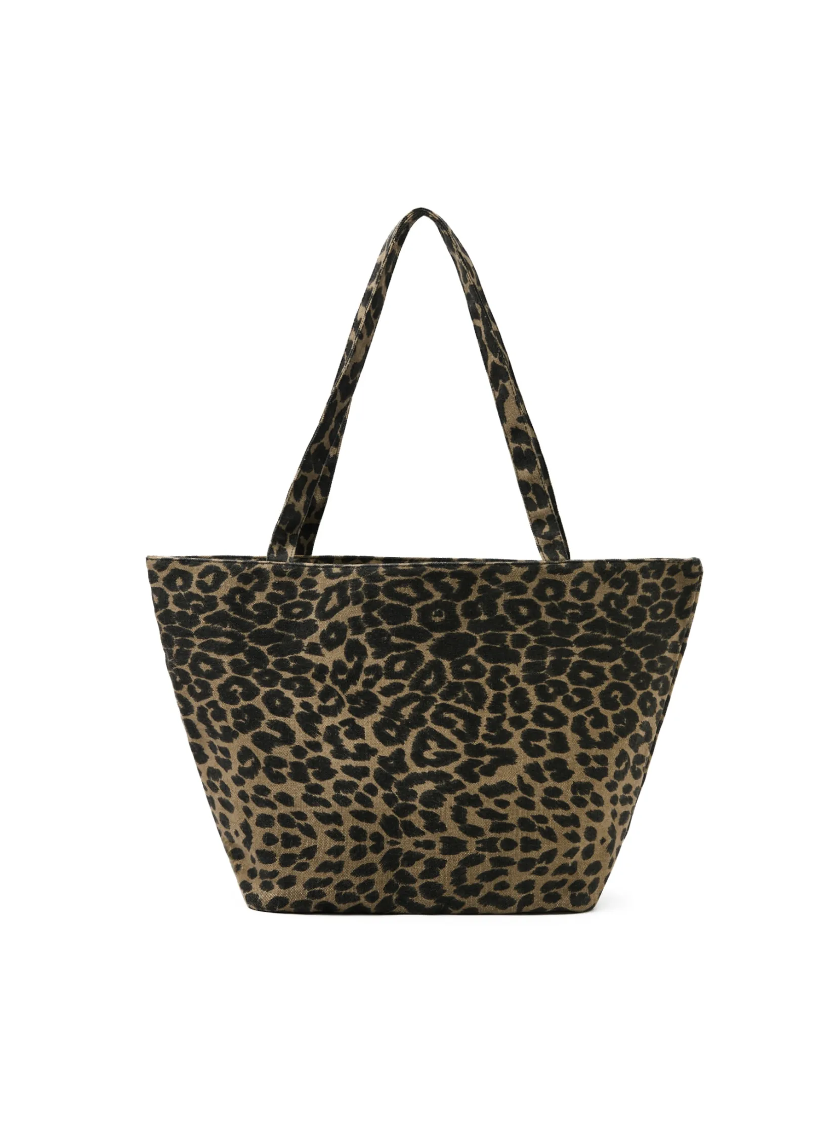 Outlet Torba shopper w panterkę Torby, Plecaki