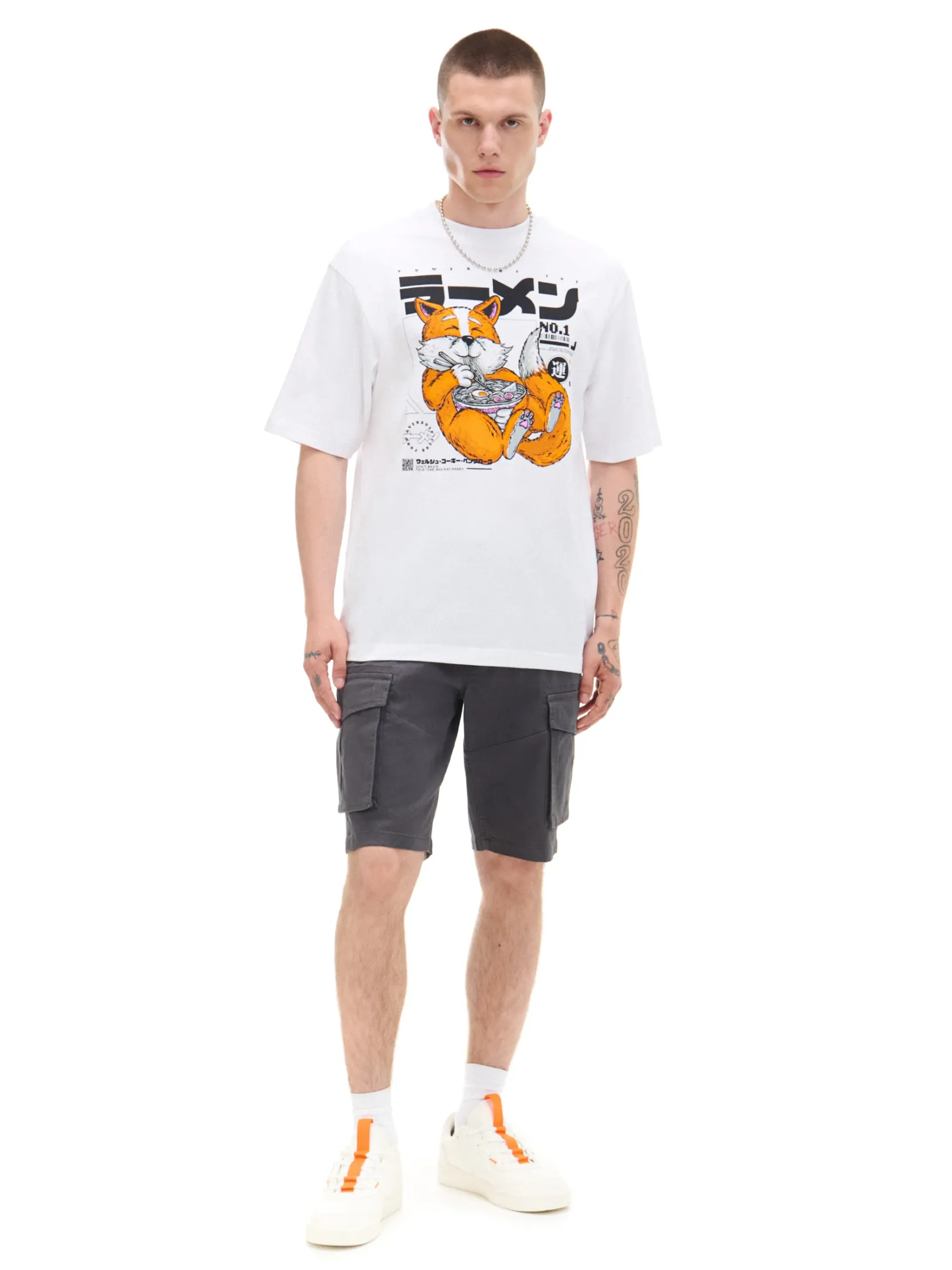 Hot T-shirt comfort z nadrukiem Koszulki