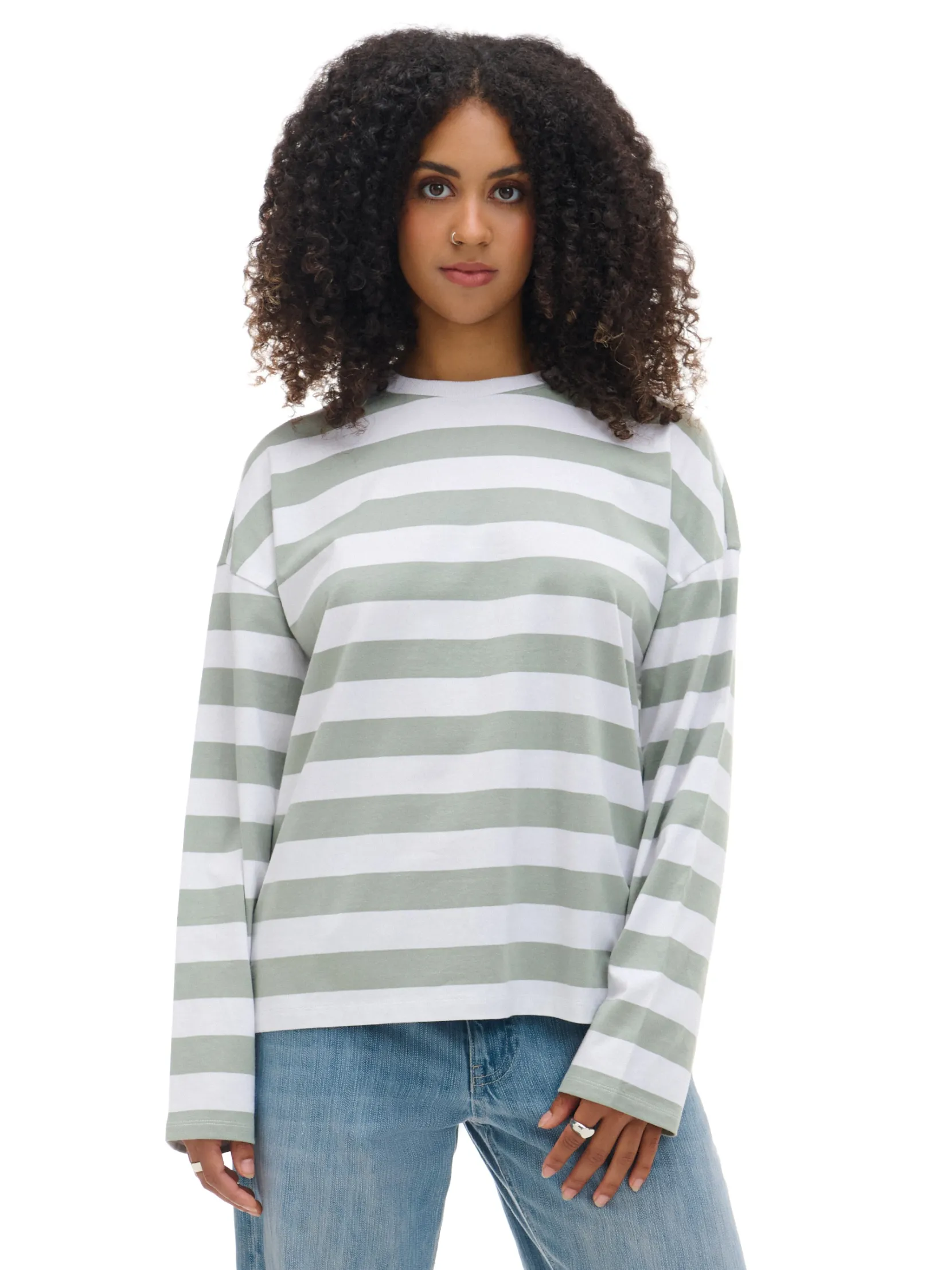 Hot T-shirt longsleeve w paski UNISEX Unisex|Unisex