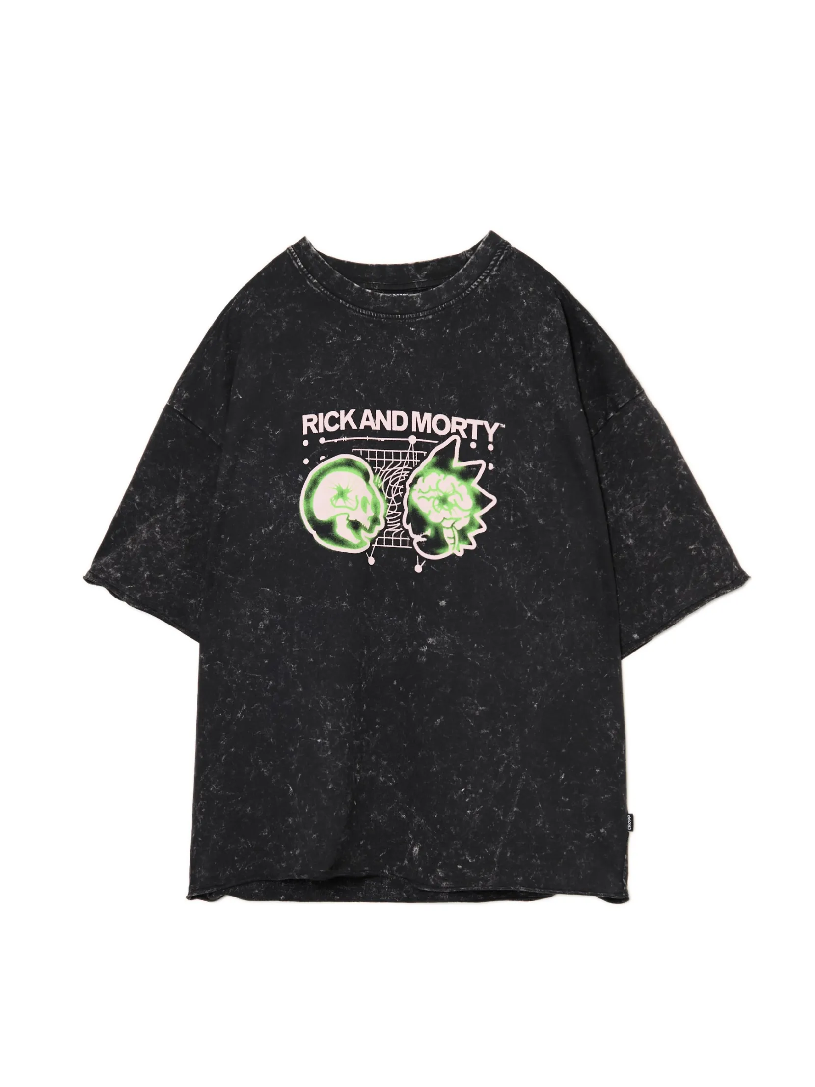Online T-shirt z efektem sprania Rick i Morty Koszulki