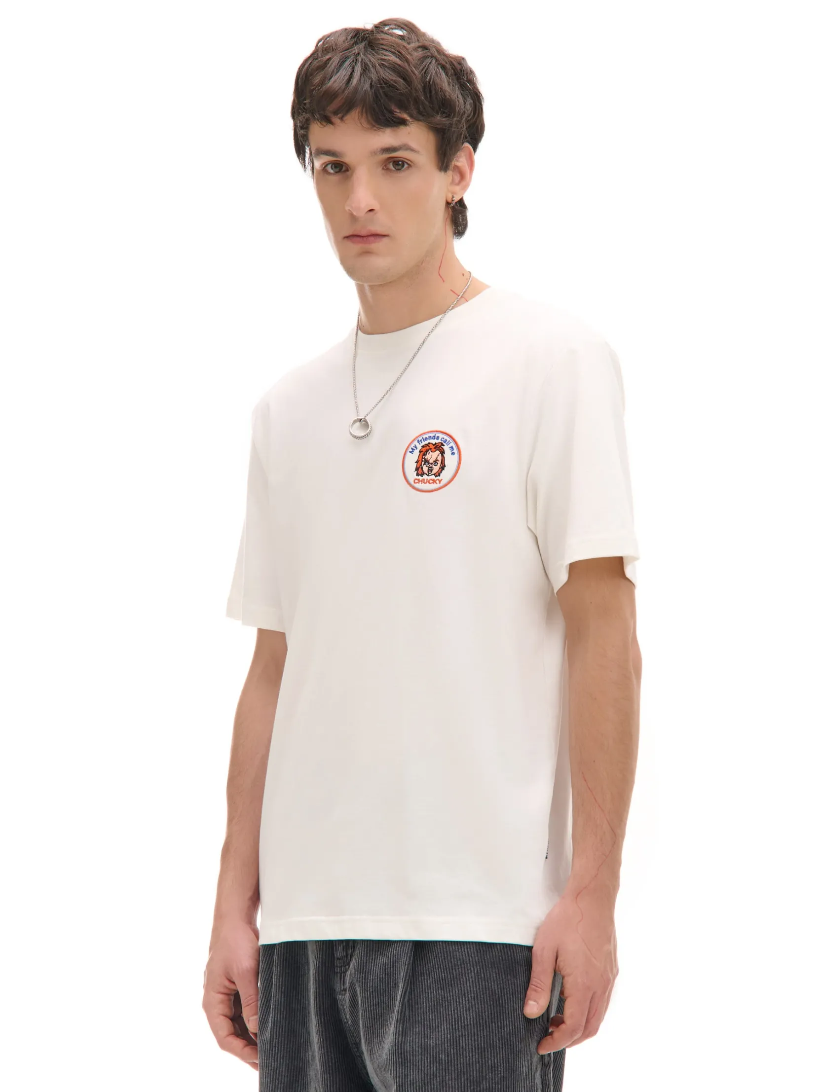New T-shirt z nadrukiem Chucky Koszulki