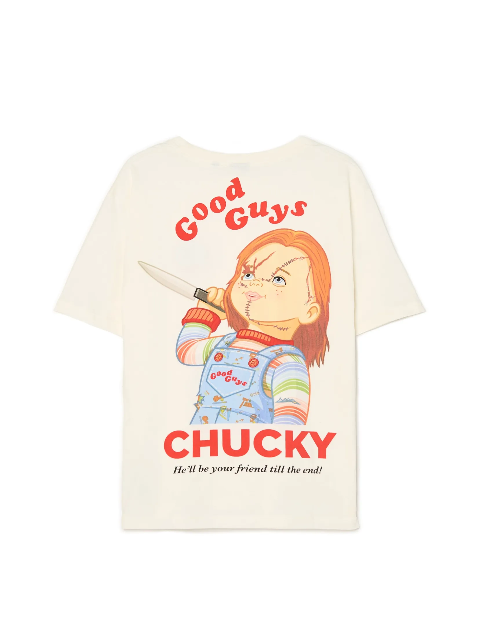 New T-shirt z nadrukiem Chucky Koszulki