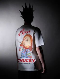 New T-shirt z nadrukiem Chucky Koszulki