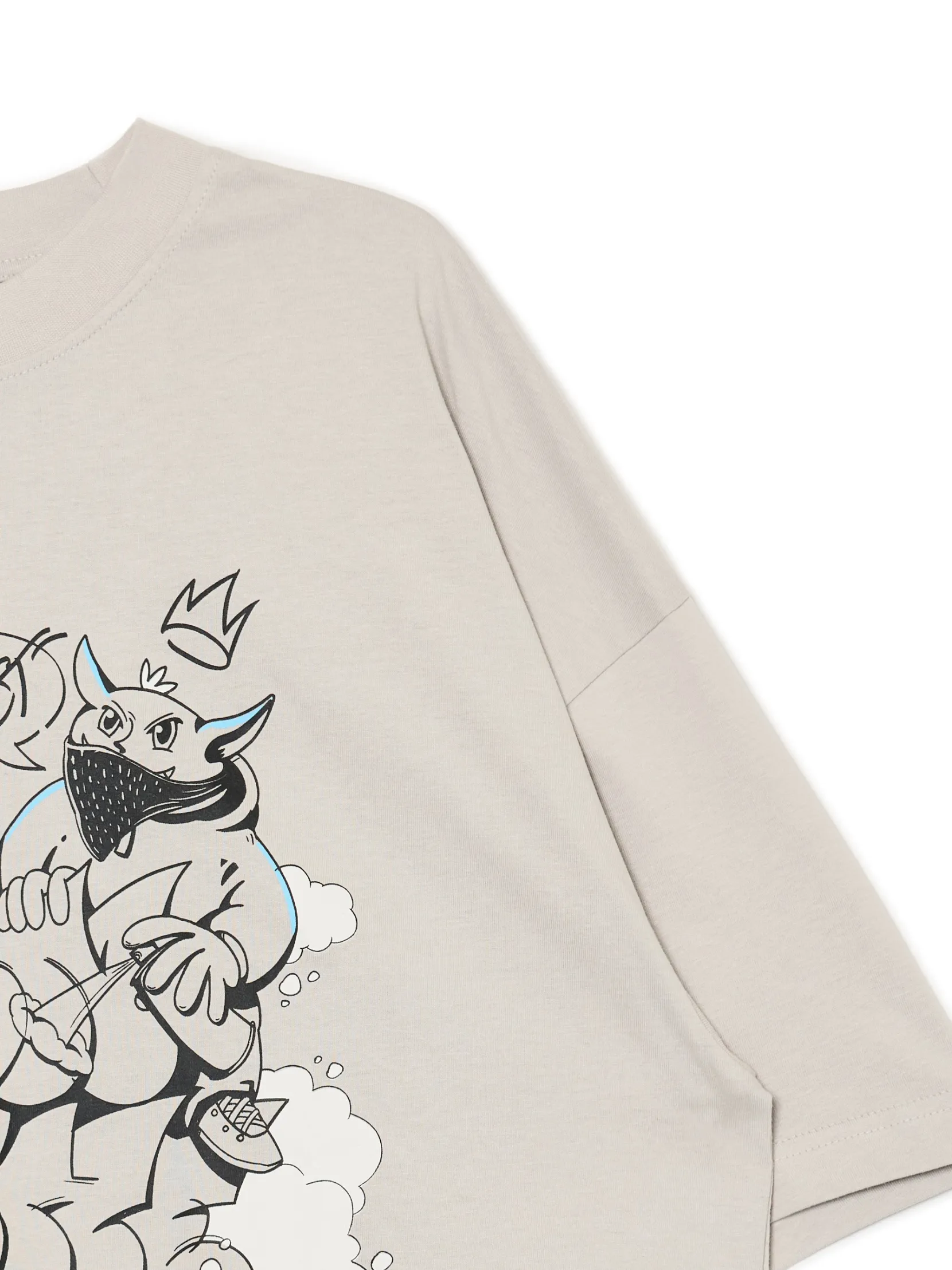 Best T-shirt z nadrukiem graffiti Koszulki