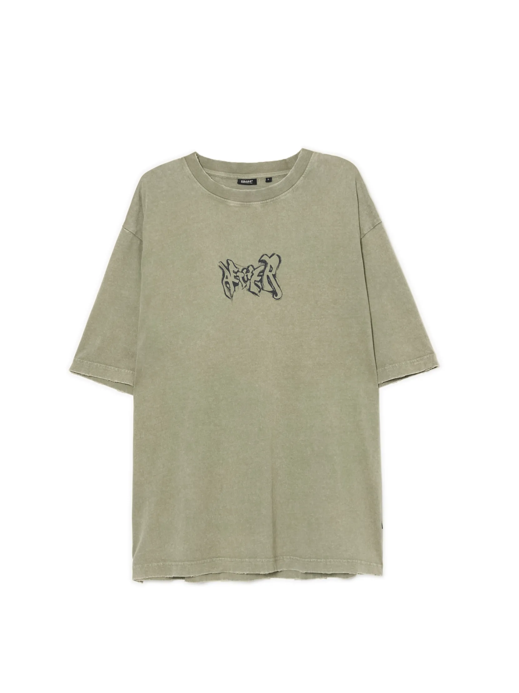 Sale T-shirt z postrzępionymi brzegami Koszulki
