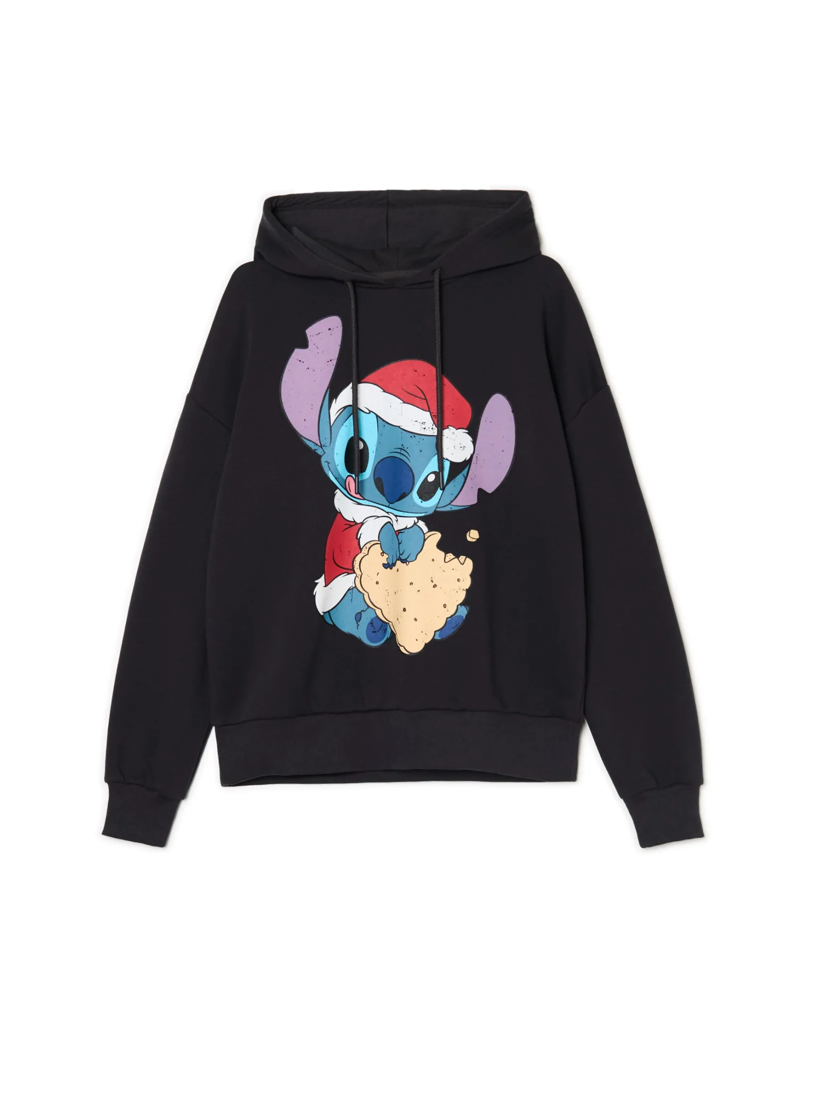 Outlet Świąteczna bluza hoodie Stitch Ubrania Świąteczne|Bluzy