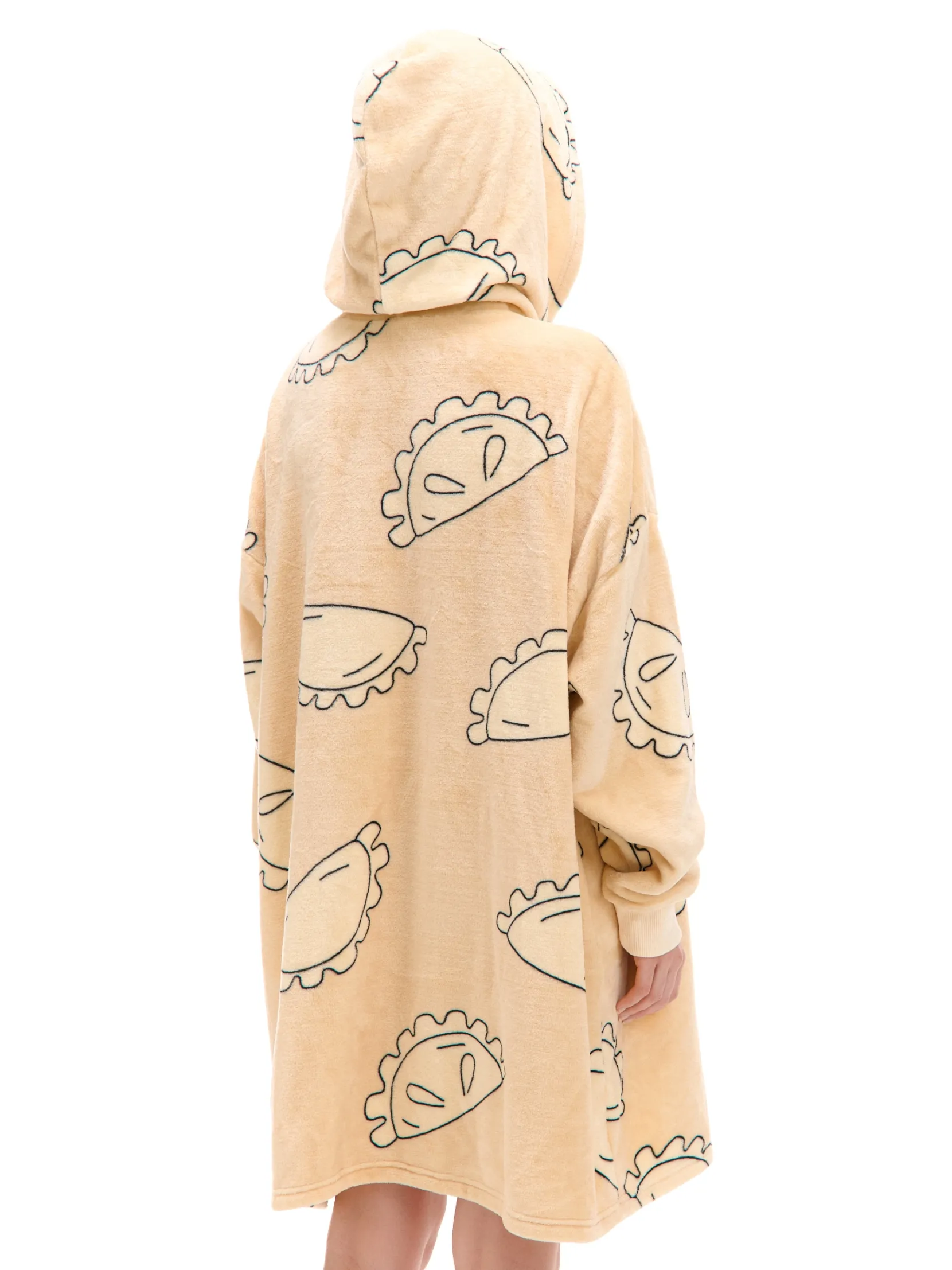 Sale Świąteczna bluza snuddie w pierogi Cozy|Cozy