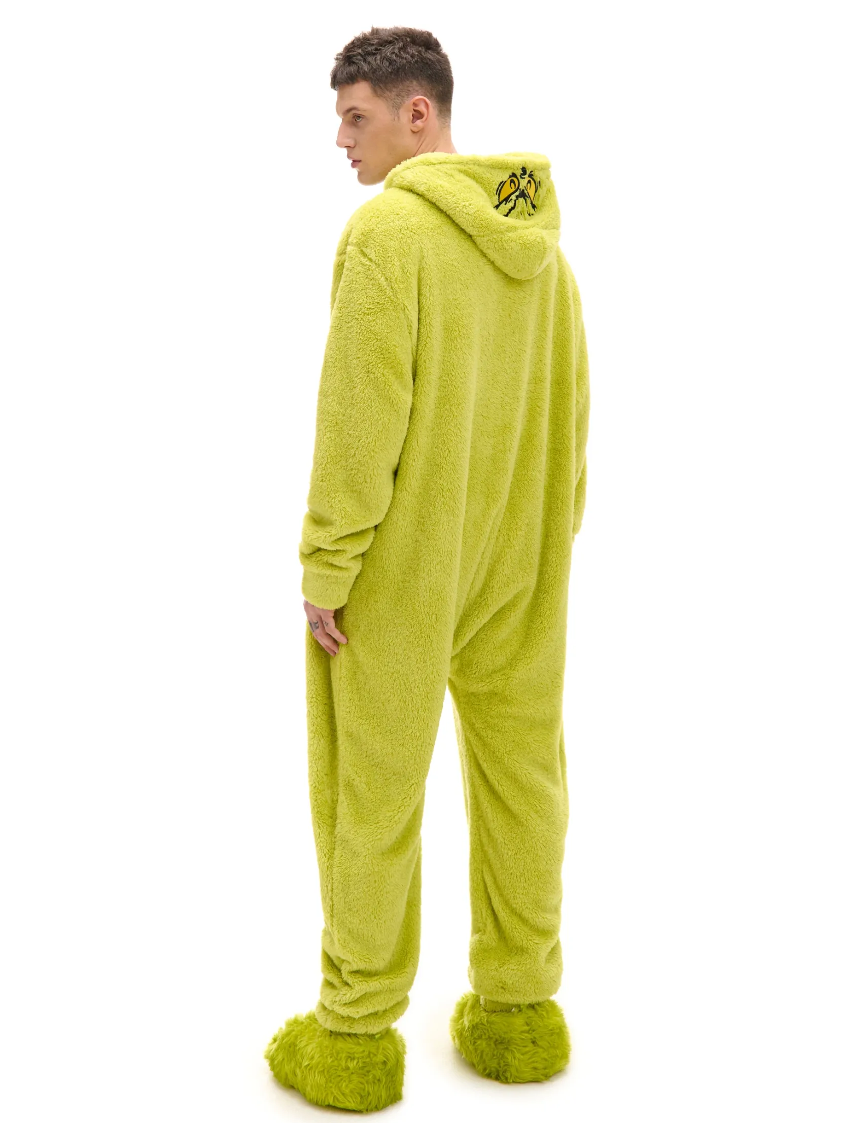 Hot Świąteczna piżama onesie Grinch Cozy|Akcesoria Świąteczne