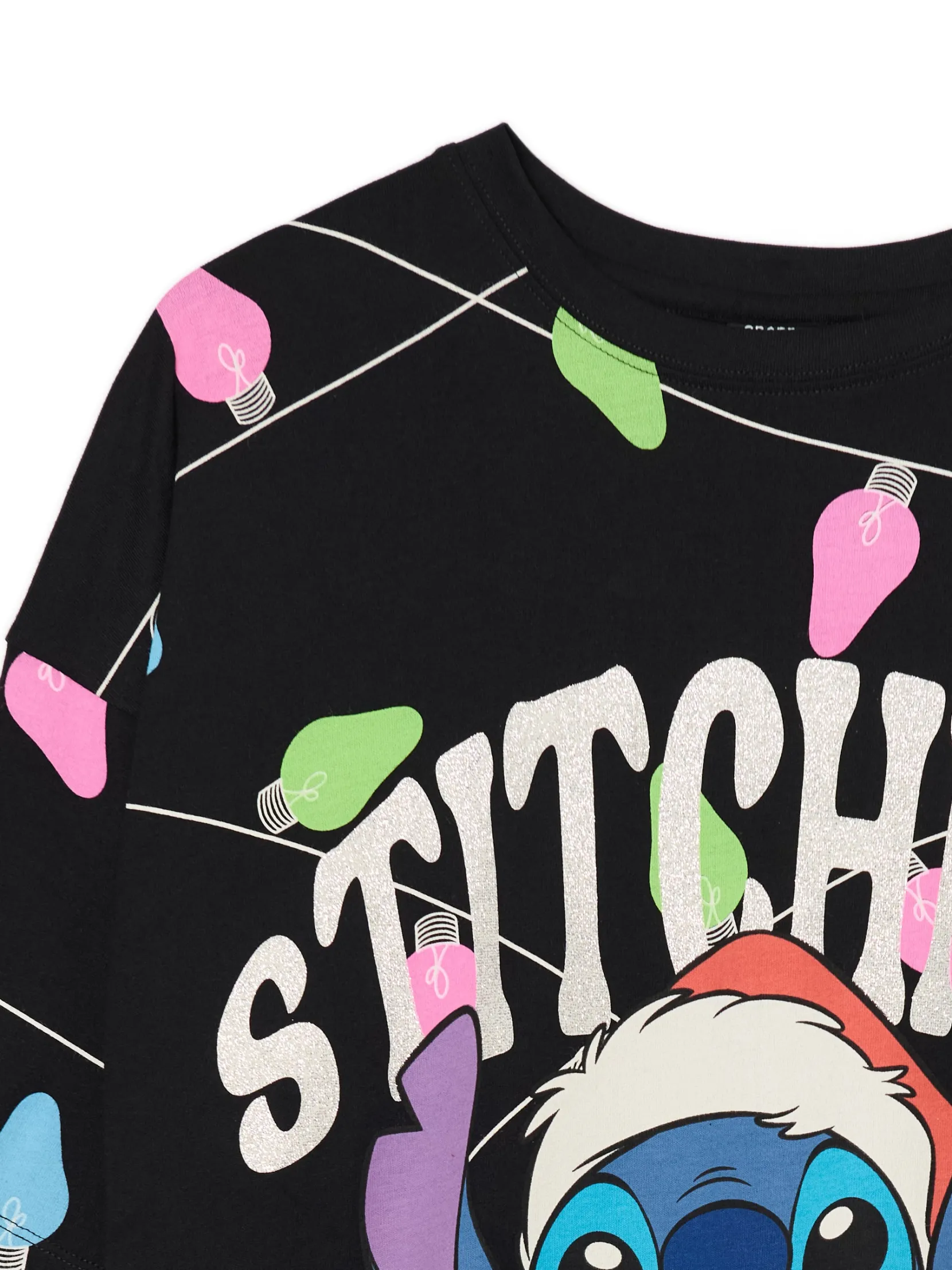 Fashion Świąteczny T-shirt Stitch Ubrania Świąteczne|Koszulki, Topy