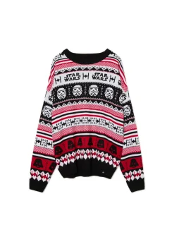 Outlet Świąteczny sweter Gwiezdne Wojny Ubrania Świąteczne|Swetry