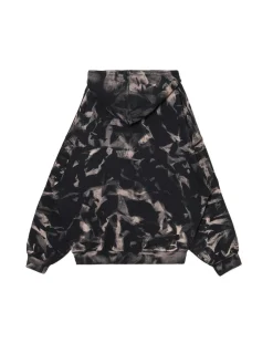 Best Wzorzysta bluza z kapturem z naszywką Bluzy