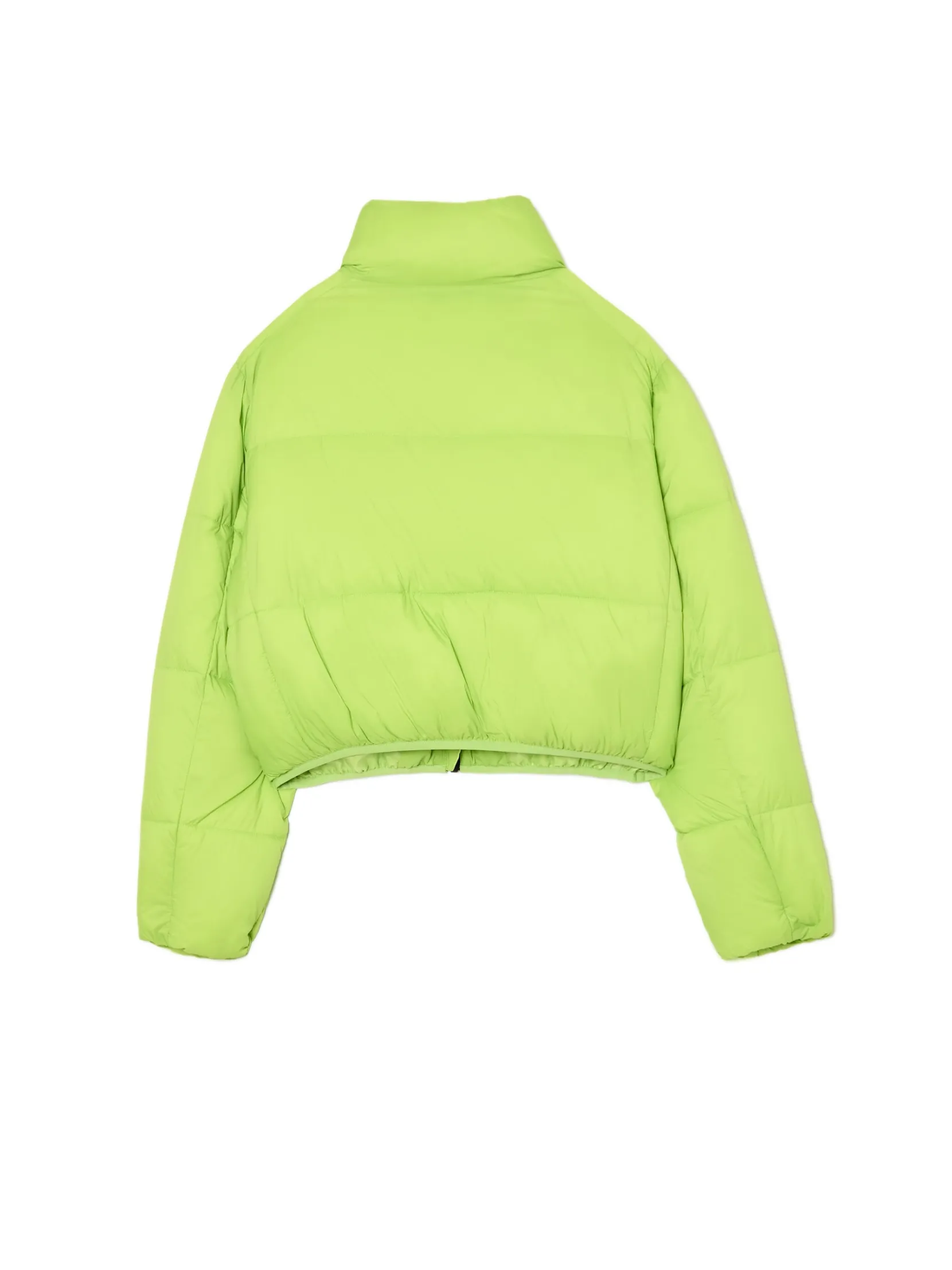 Clearance Zielona kurtka puffer Kurtki, Płaszcze