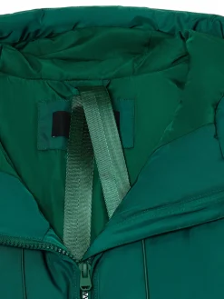 Fashion pikowany płaszcz z kapturem Kurtki, Płaszcze